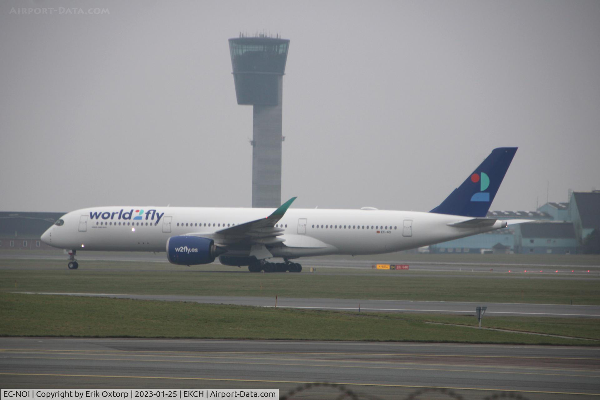 EC-NOI, 2020 Airbus A350-941 C/N 0448, EC-NOI landed rw 22L