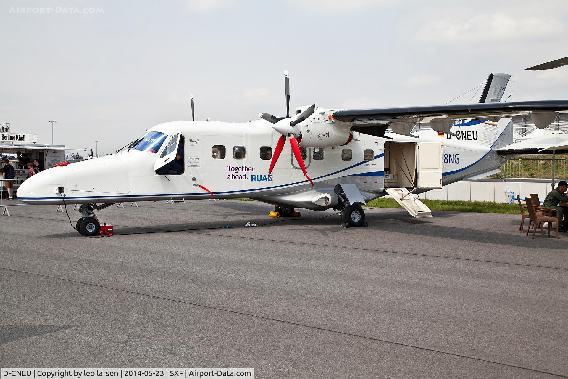 D-CNEU, 1992 Dornier 228-212 C/N 8206, Berlin Air Show 23.5.2014