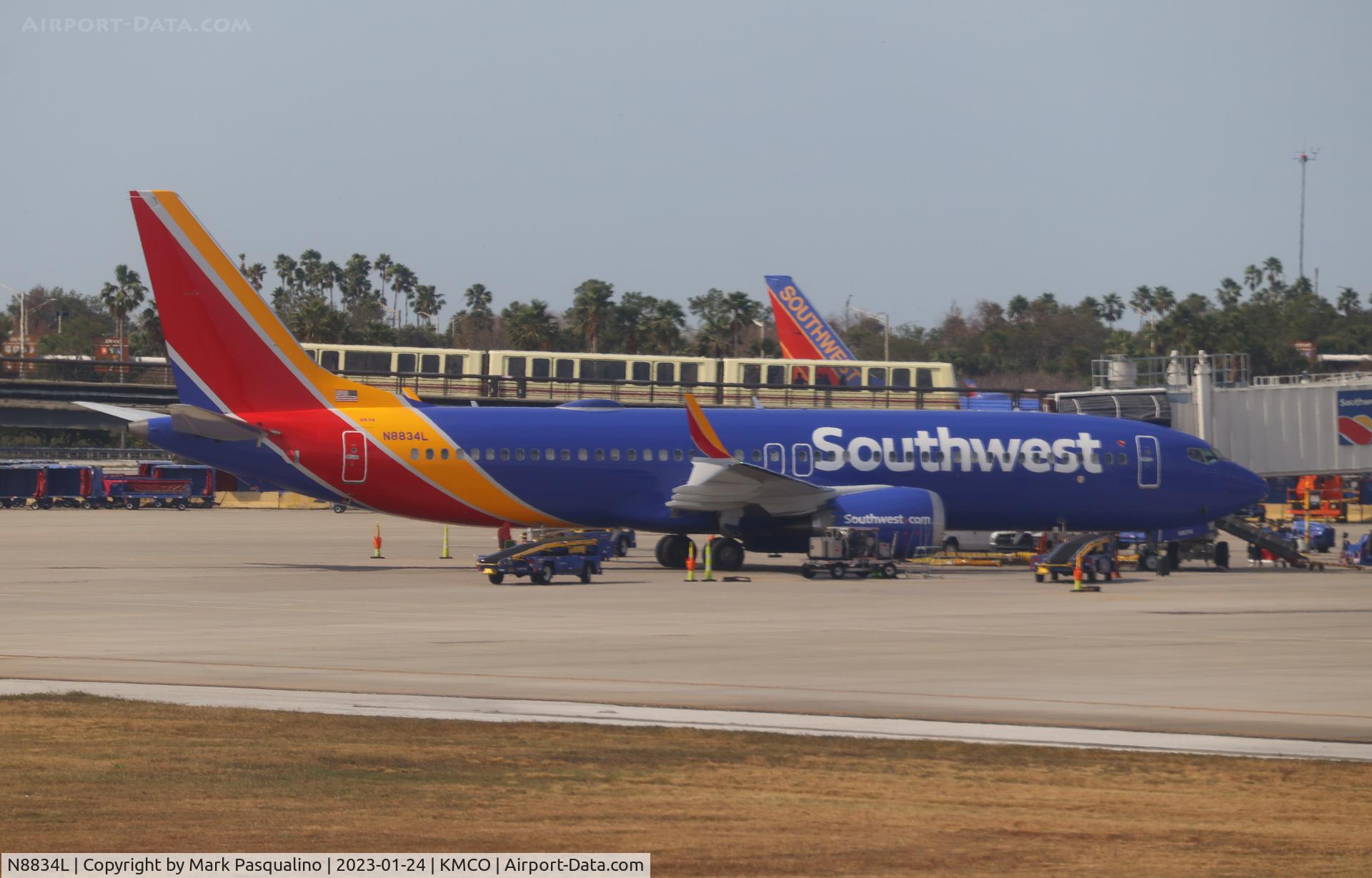 N8834L, 2022 Boeing 737-8 MAX C/N 67752, Boeing 737-8 MAX