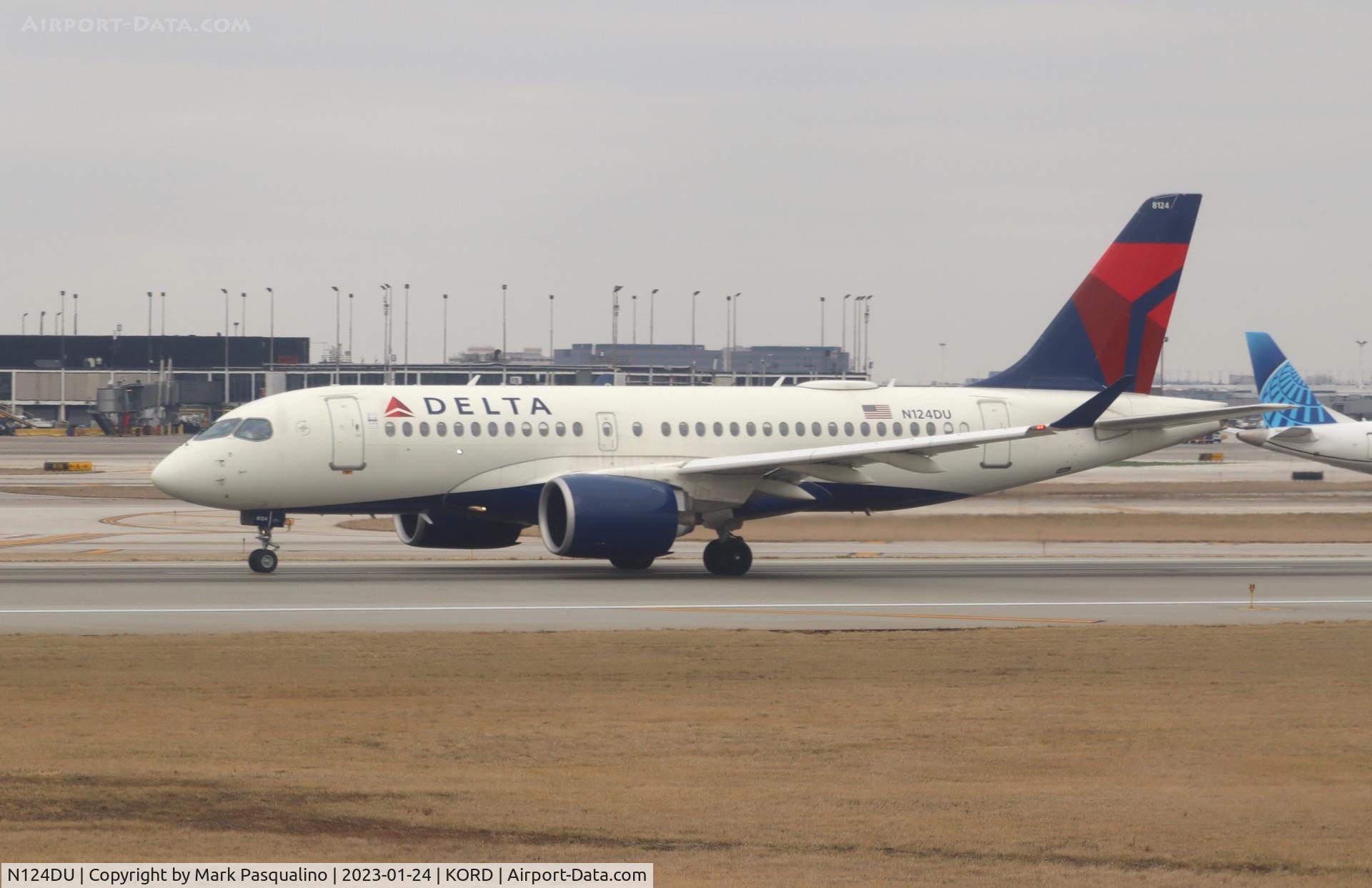 N124DU, 2019 Airbus A220-171 C/N 50043, Airbus A220-171
