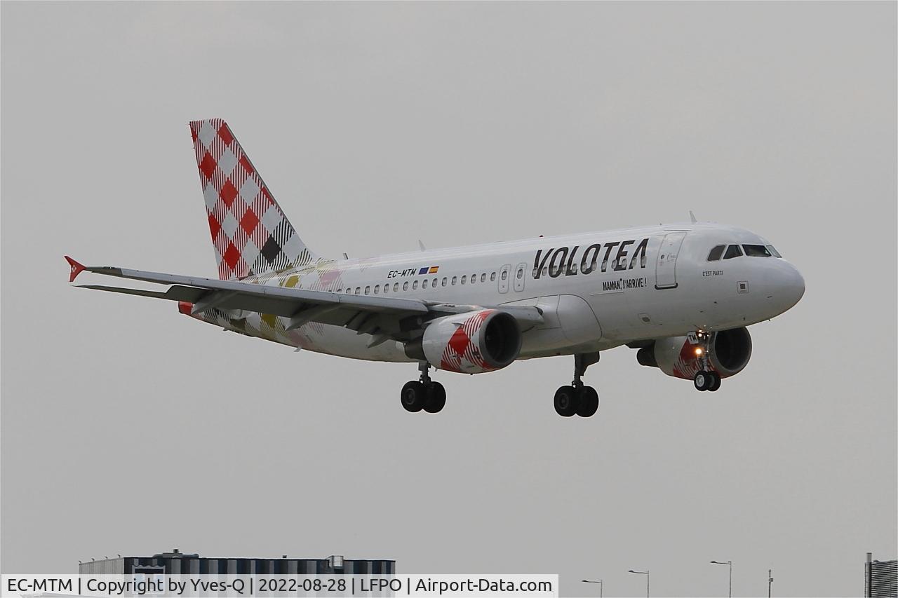 EC-MTM, 2003 Airbus A319-111 C/N 2062, Airbus A319-111, On final rwy 06, Paris-Orly Airport (LFPO-ORY)