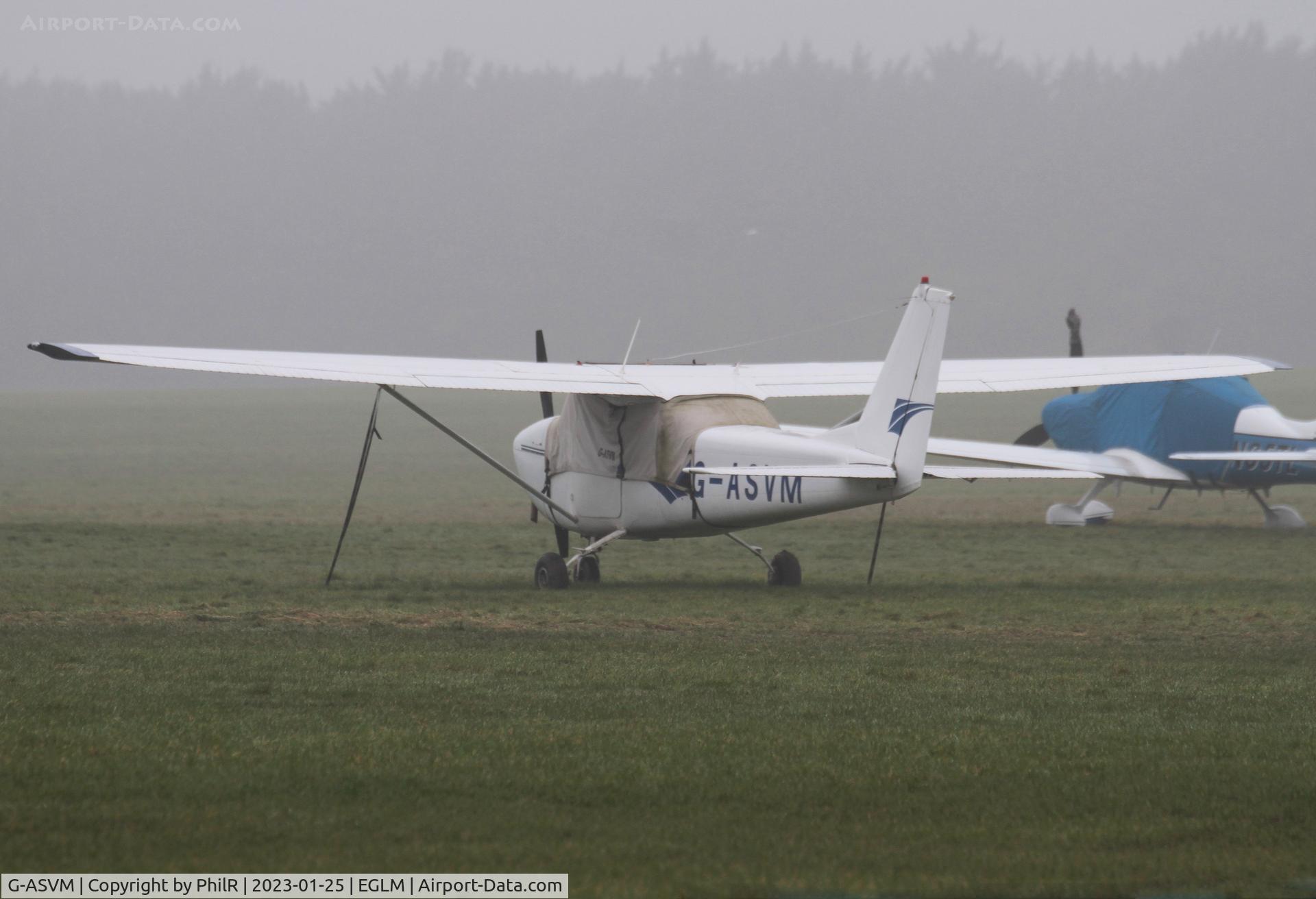 G-ASVM, 1964 Reims Cessna F172E Skyhawk C/N 0077, G-ASVM 1964 Reims Cessna F172E Skyhawk White Waltham