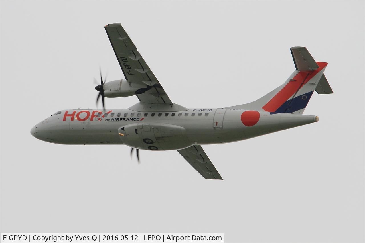 F-GPYD, 1996 ATR 42-500 C/N 490, ATR 42-500, Climbing from Rwy 24, Paris-Orly Airport (LFPO-ORY)