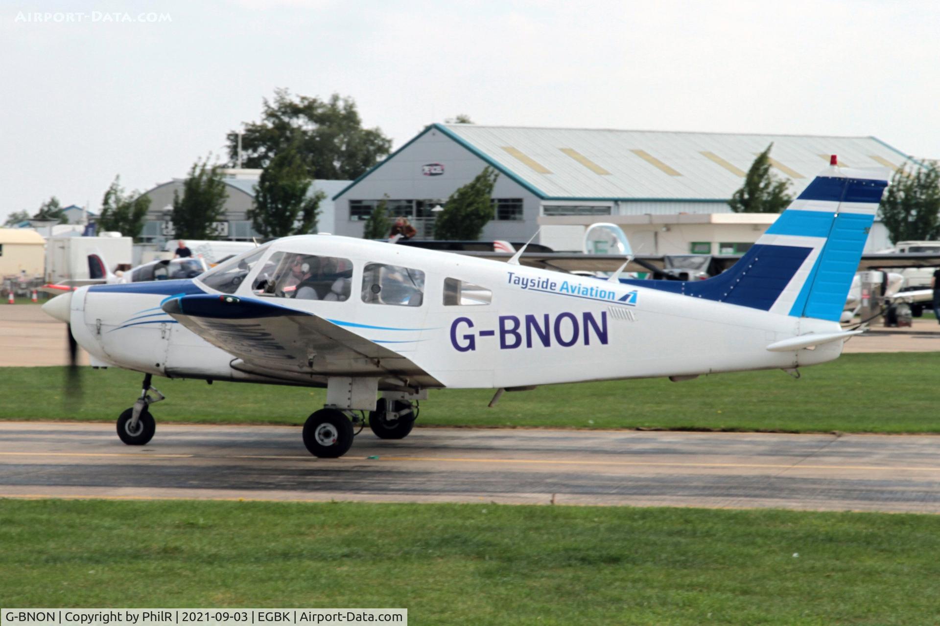 G-BNON, 1987 Piper PA-28-161 Cherokee Warrior II C/N 2816025, G-BNON 1987 Piper PA-28-161 Cherokee Warrior ll LAA Rally Sywell