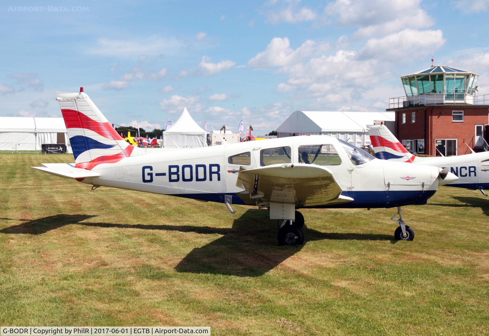 G-BODR, 1979 Piper PA-28-161 Cherokee Warrior II C/N 28-8116318, G-BODR 1979 Piper Pa-28 Cherokee Warrior ll Air Expo Booker