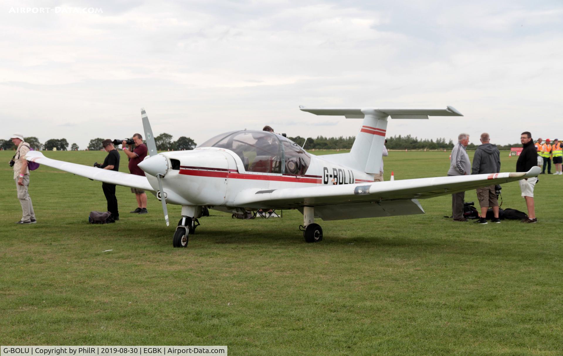 G-BOLU, 1985 Robin R-3000-120 C/N 106, G-BOLU 1985 Pierre Robin R3000 120 LAA Rally Sywell(1)