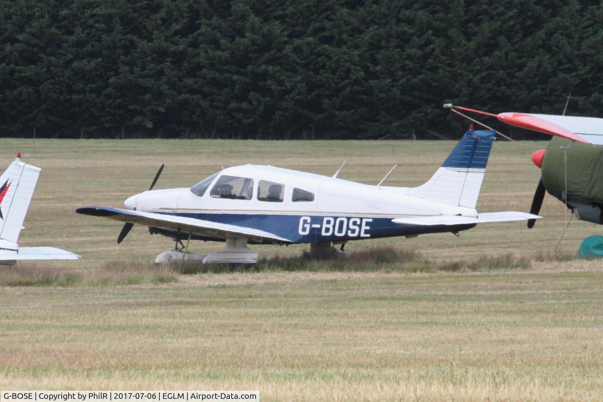 G-BOSE, 1985 Piper PA-28-181 Cherokee Archer II C/N 28-8590007, G-BOSE 1985 Piper Pa-28 Cherokee Archer ll White Waltham