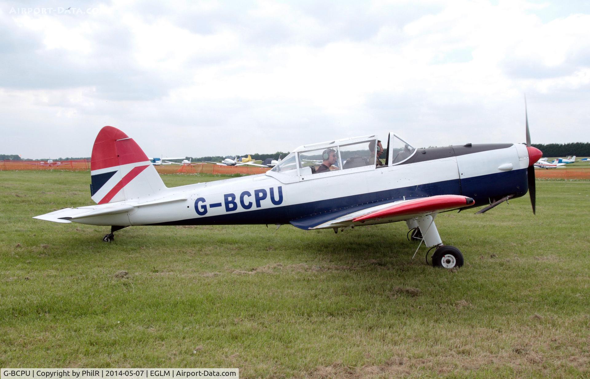 G-BCPU, 1953 De Havilland DHC-1 Chipmunk T.10 C/N C1/0839, G-BCPU 1953 DHC-1 Chipmunk 22 White Waltham