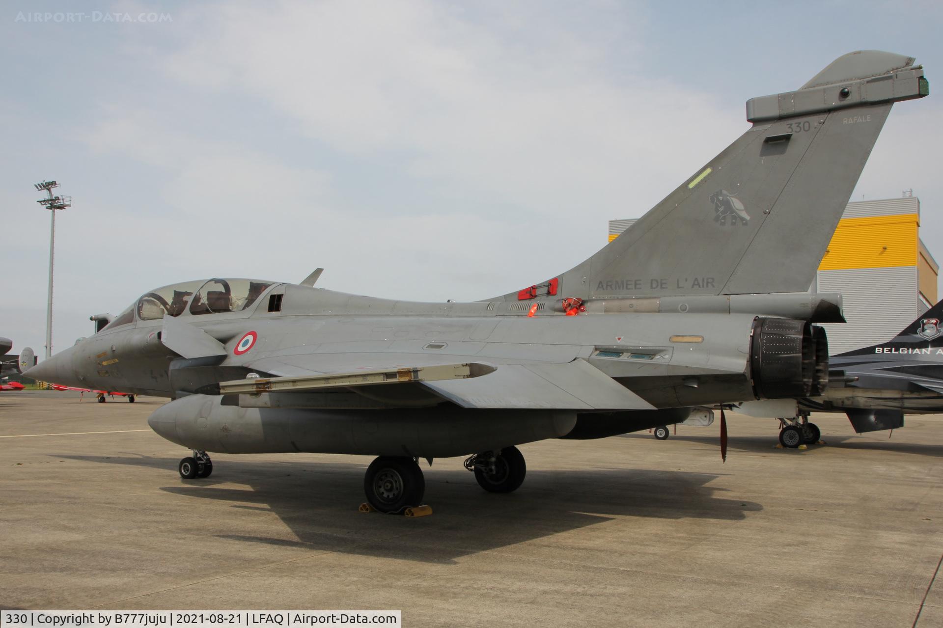 330, 2008 Dassault Rafale B C/N 330, at Albert Airshow