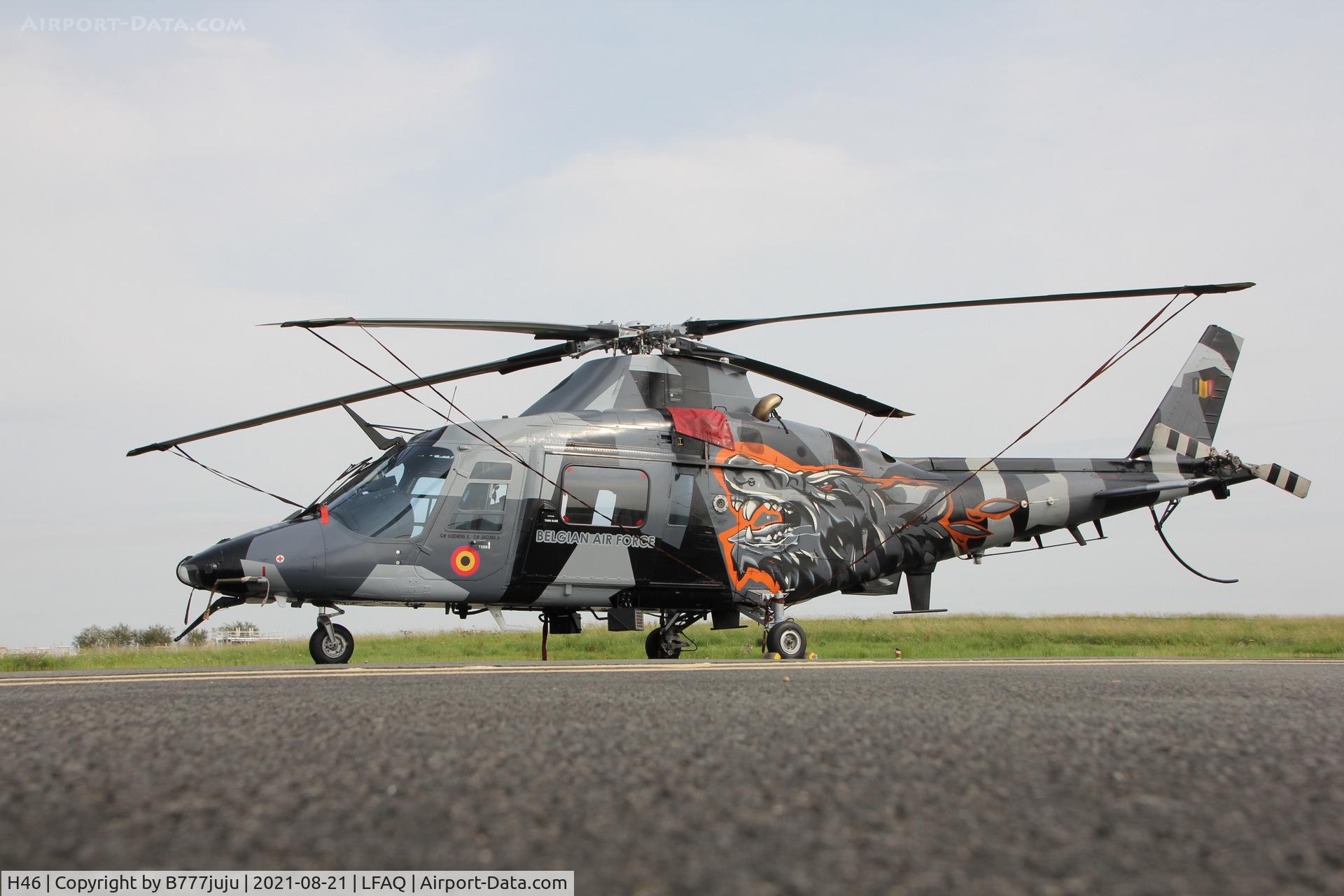 H46, Agusta A-109BA C/N 0300, at Albert Airshow