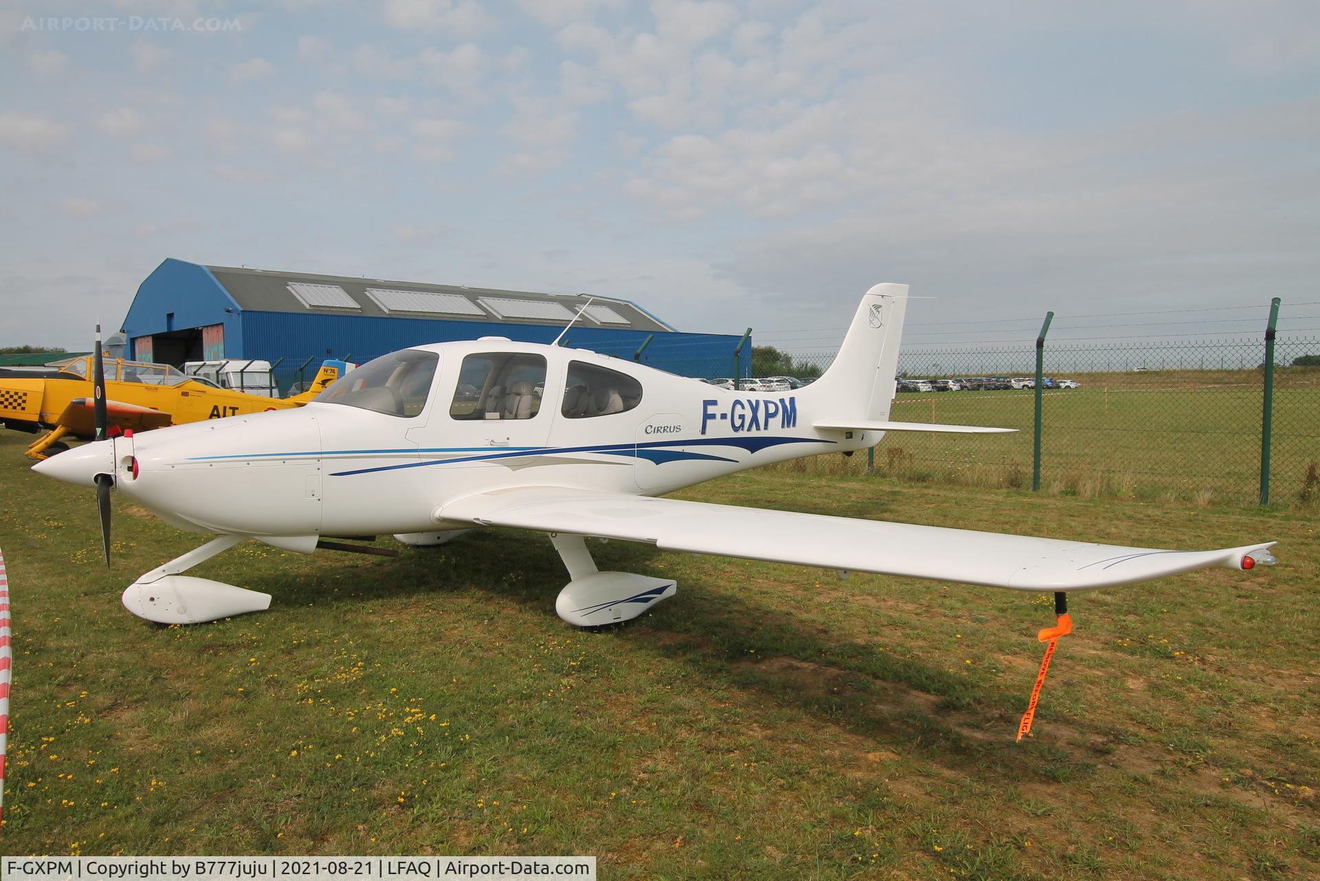 F-GXPM, 2004 Cirrus SR20 C/N 1410, at Albert Airshow