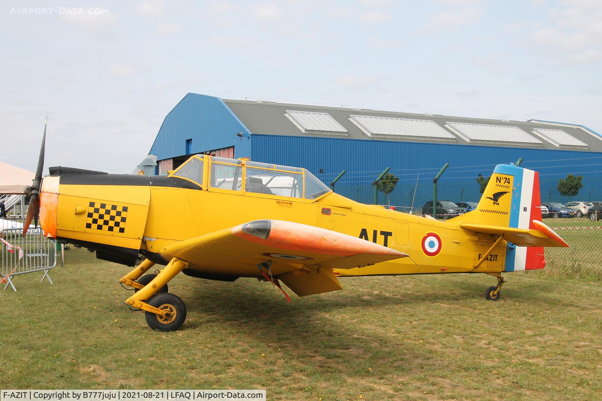 F-AZIT, Nord 3202 Master C/N 74, at Albert Airshow