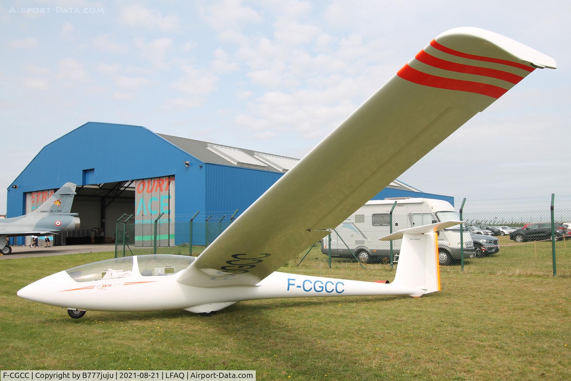 F-CGCC, Schleicher ASK-21 C/N 21244, at Albert Airshow