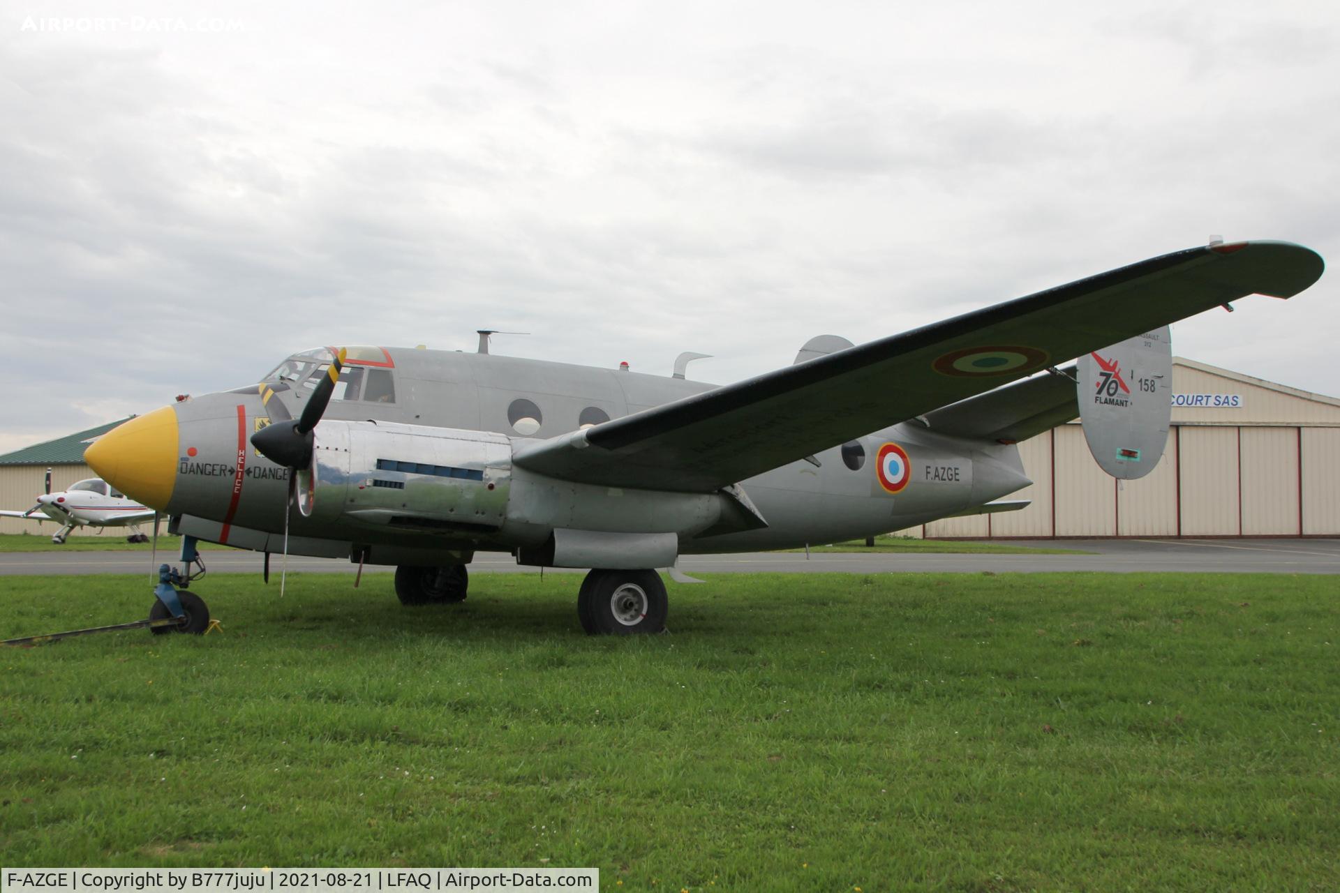 F-AZGE, 1951 Dassault MD-312 Flamant C/N 158, at Albert Airshow