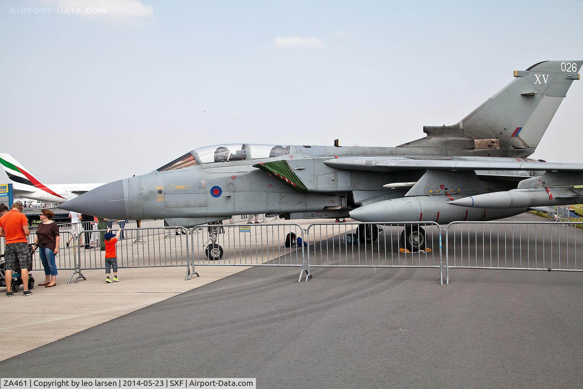 ZA461, 1983 Panavia Tornado GR.1 C/N BS091/269/3127, Berlin Air Show 23.5.2014.code XV 026