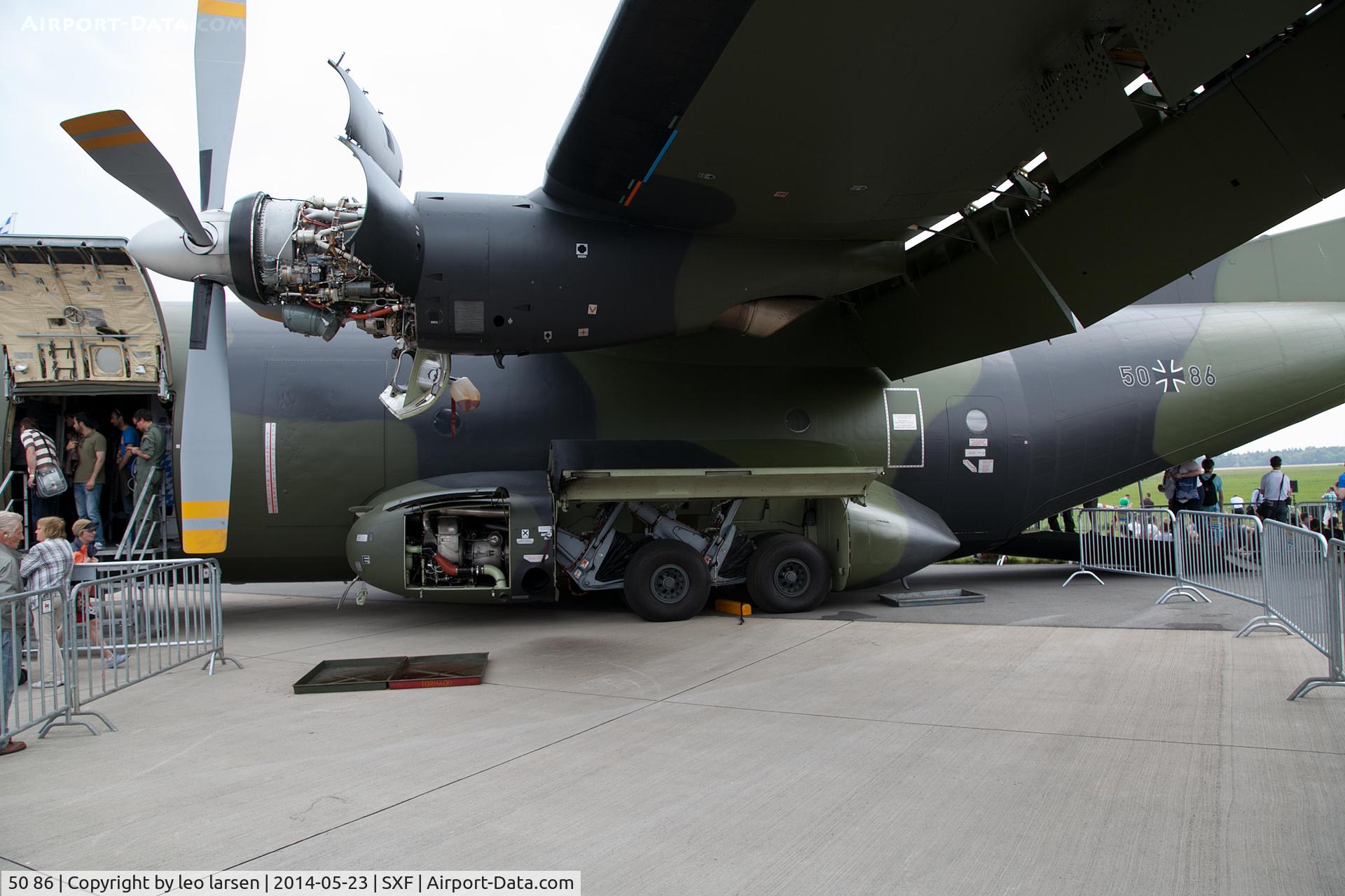 50 86, Transall C-160D C/N D123, Berlin Air Show 23.5.2014