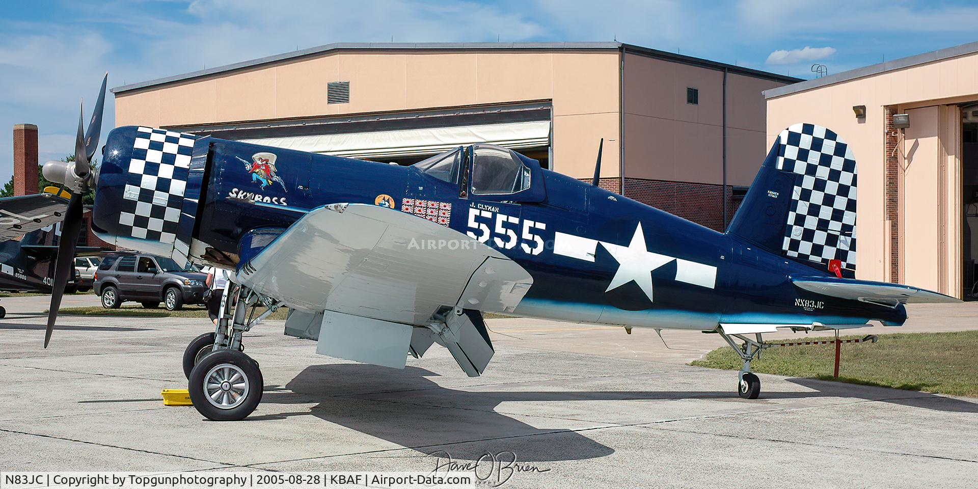N83JC, 1943 Goodyear FG-1D Corsair C/N 67089, Skyboss