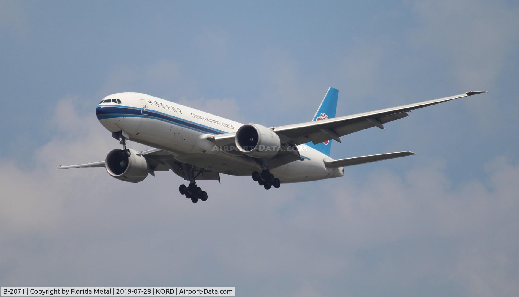 B-2071, 2009 Boeing 777-F1B C/N 37309, China Southern Cargo 777-200LRF zx
