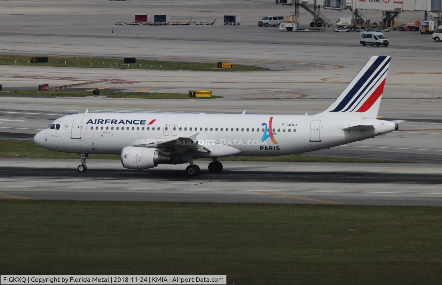 F-GKXQ, 2009 Airbus A320-214 C/N 3777, MIA 2018