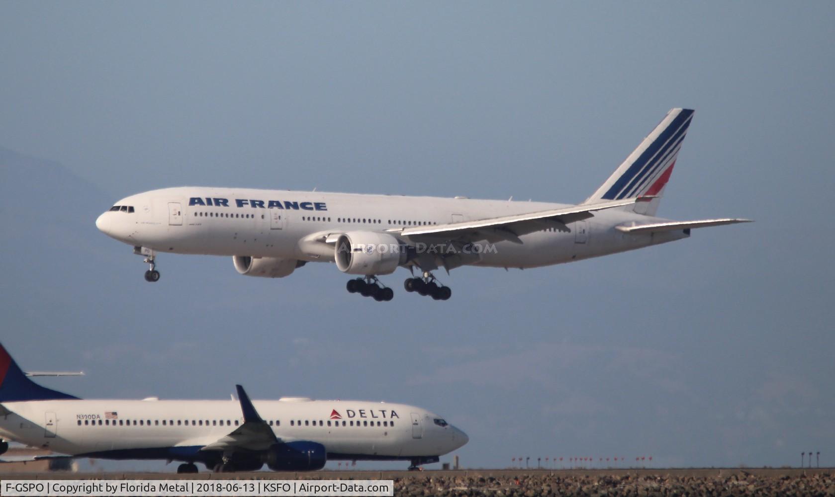 F-GSPO, 2001 Boeing 777-228/ER C/N 30614, Air France 772 zx