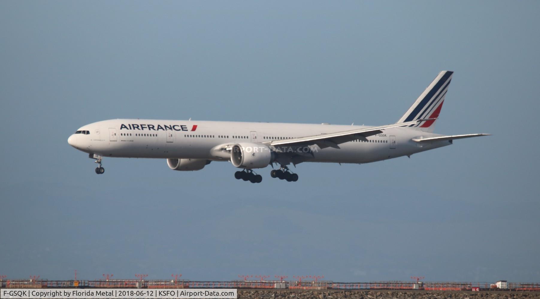 F-GSQK, 2005 Boeing 777-328/ER C/N 32845, Air France 773 zx
