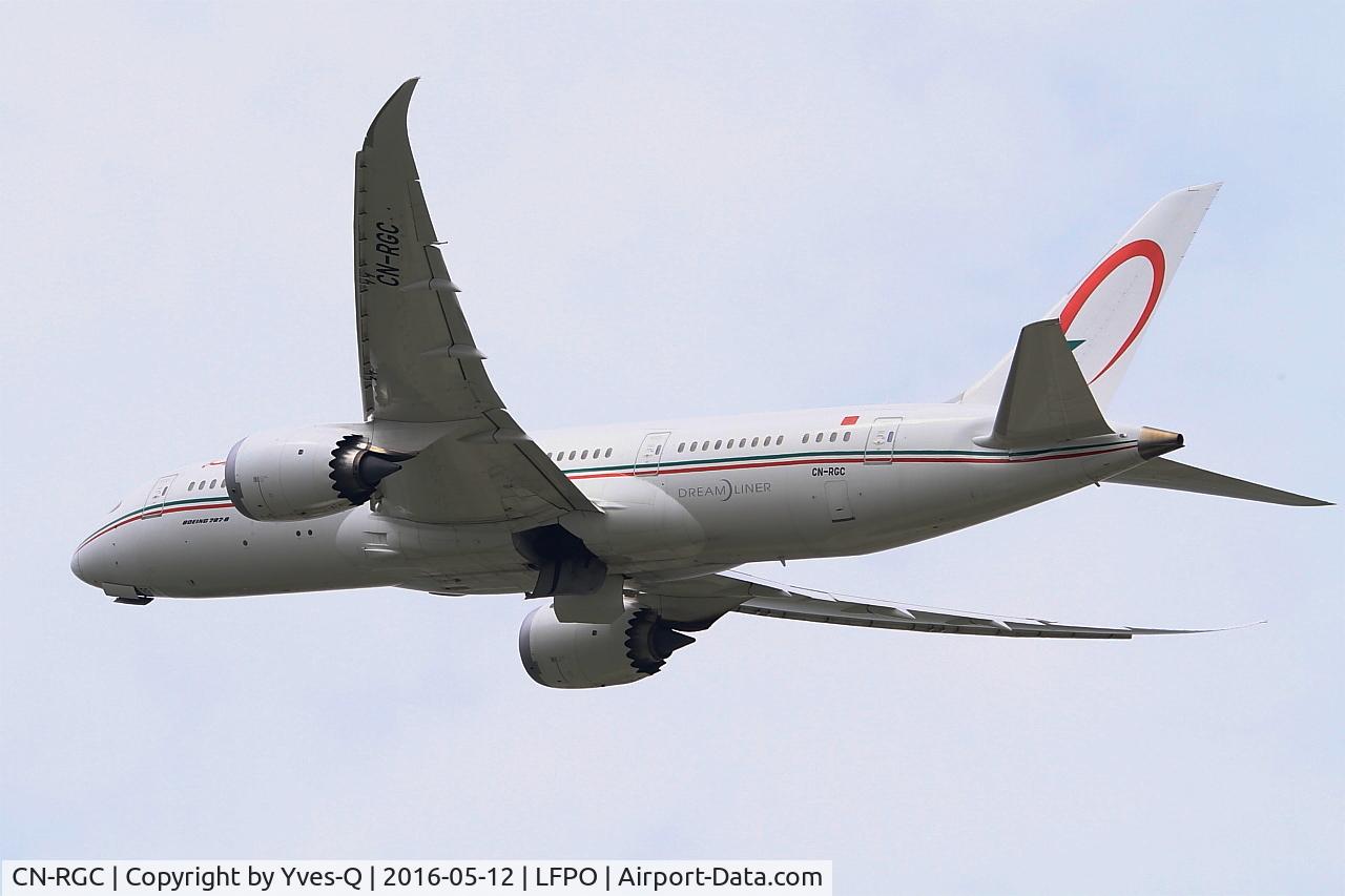 CN-RGC, 2010 Boeing 787-8 Dreamliner C/N 35508, Boeing 787-8 Dreamliner, Climbing from rwy 26, Paris Orly airport (LFPO-ORY)