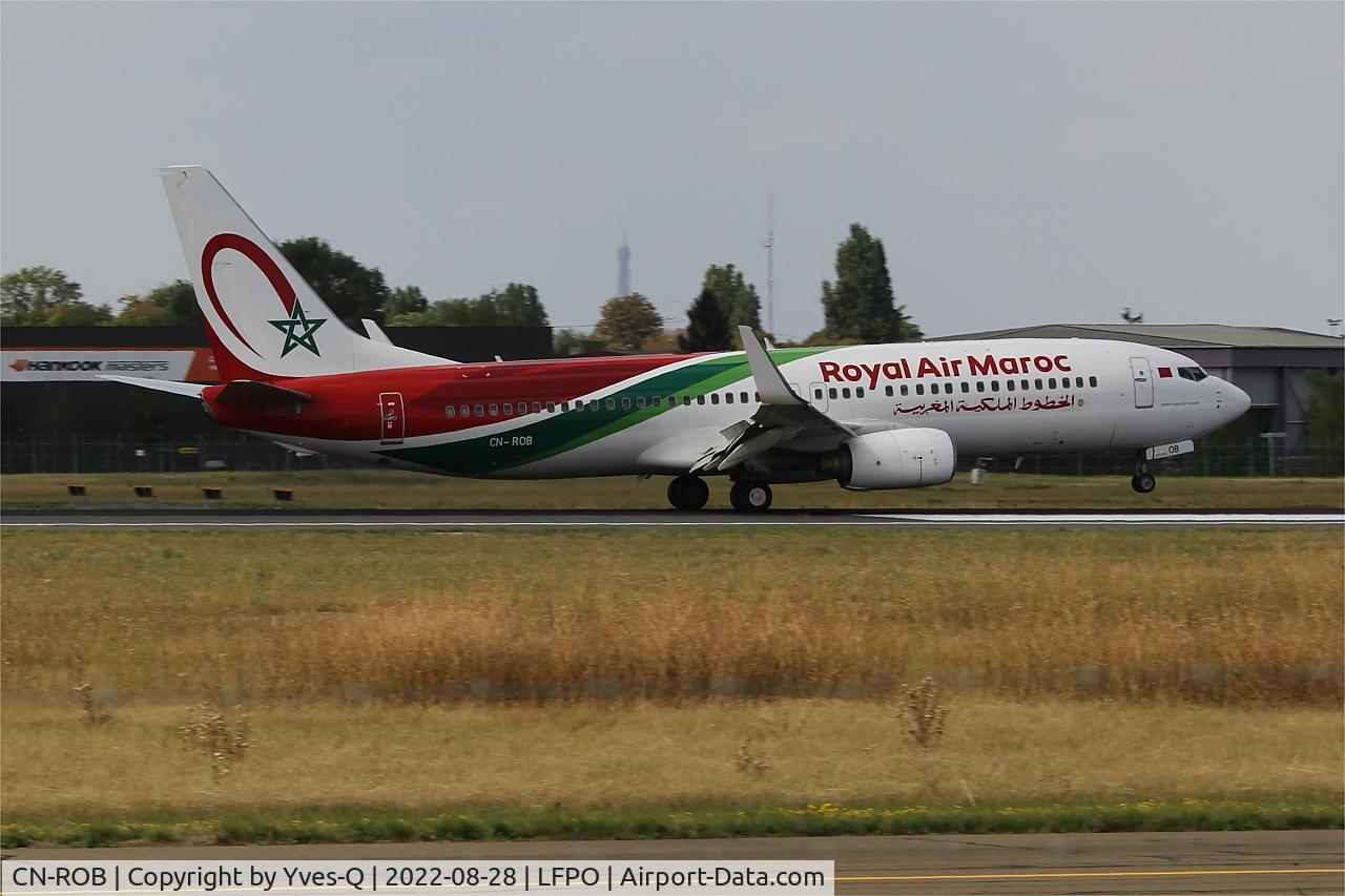 CN-ROB, 2005 Boeing 737-8B6 C/N 33060, Boeing 737-8B6, Landing rwy 06, Paris Orly airport (LFPO-ORY)