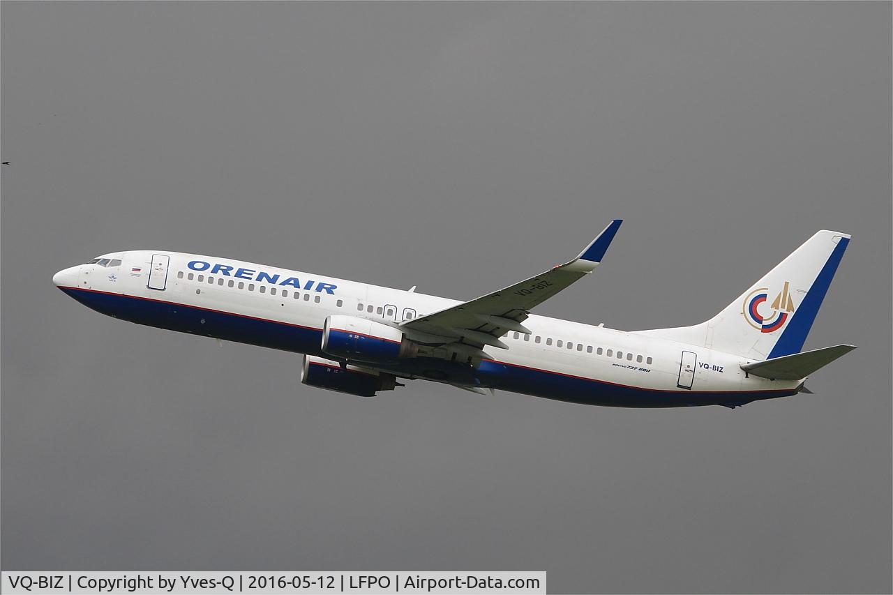 VQ-BIZ, 2001 Boeing 737-86N C/N 28645, Boeing 737-86N, Take off rwy 24, Paris Orly Airport (LFPO-ORY)