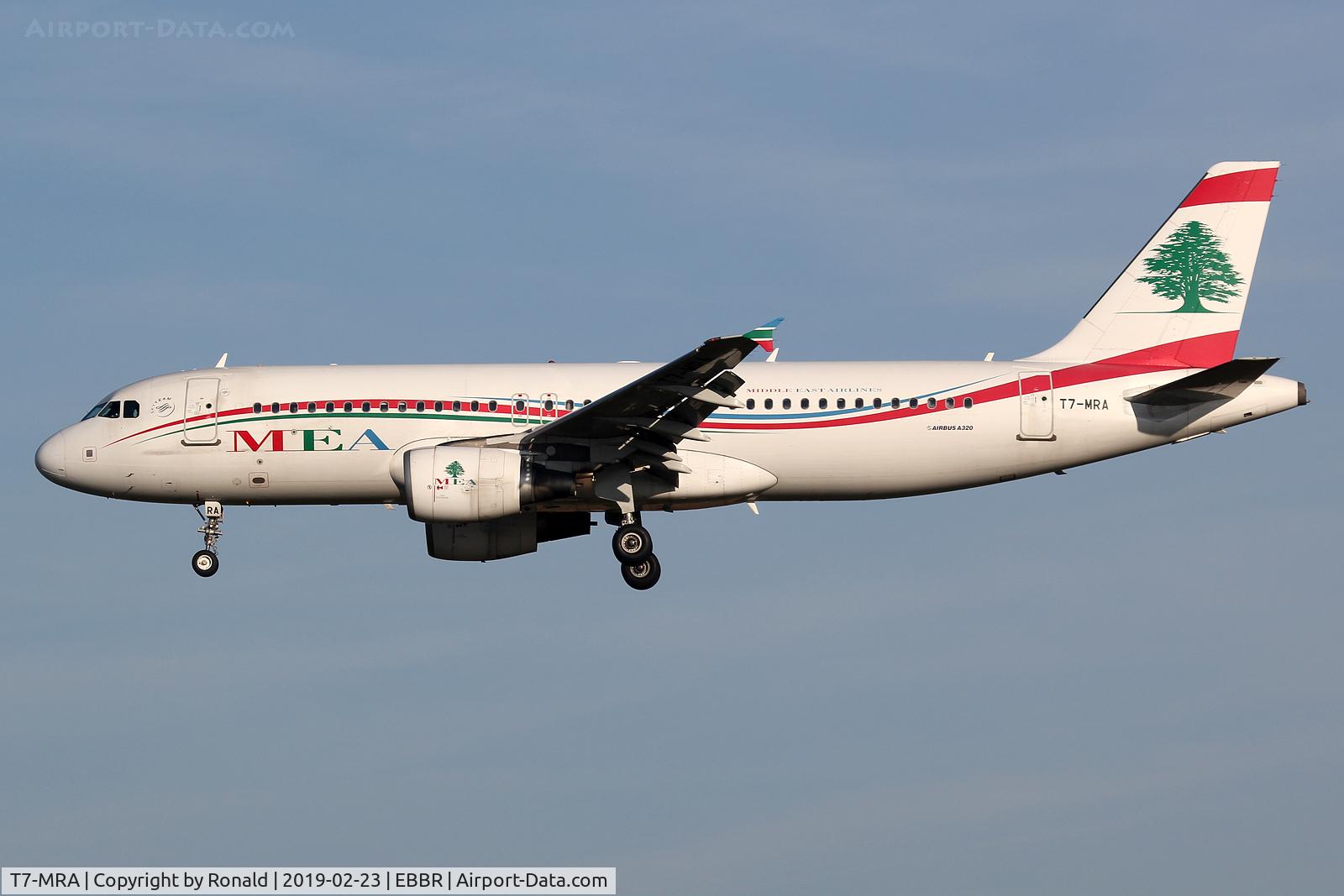 T7-MRA, 2012 Airbus A320-214 C/N 5162, at bru