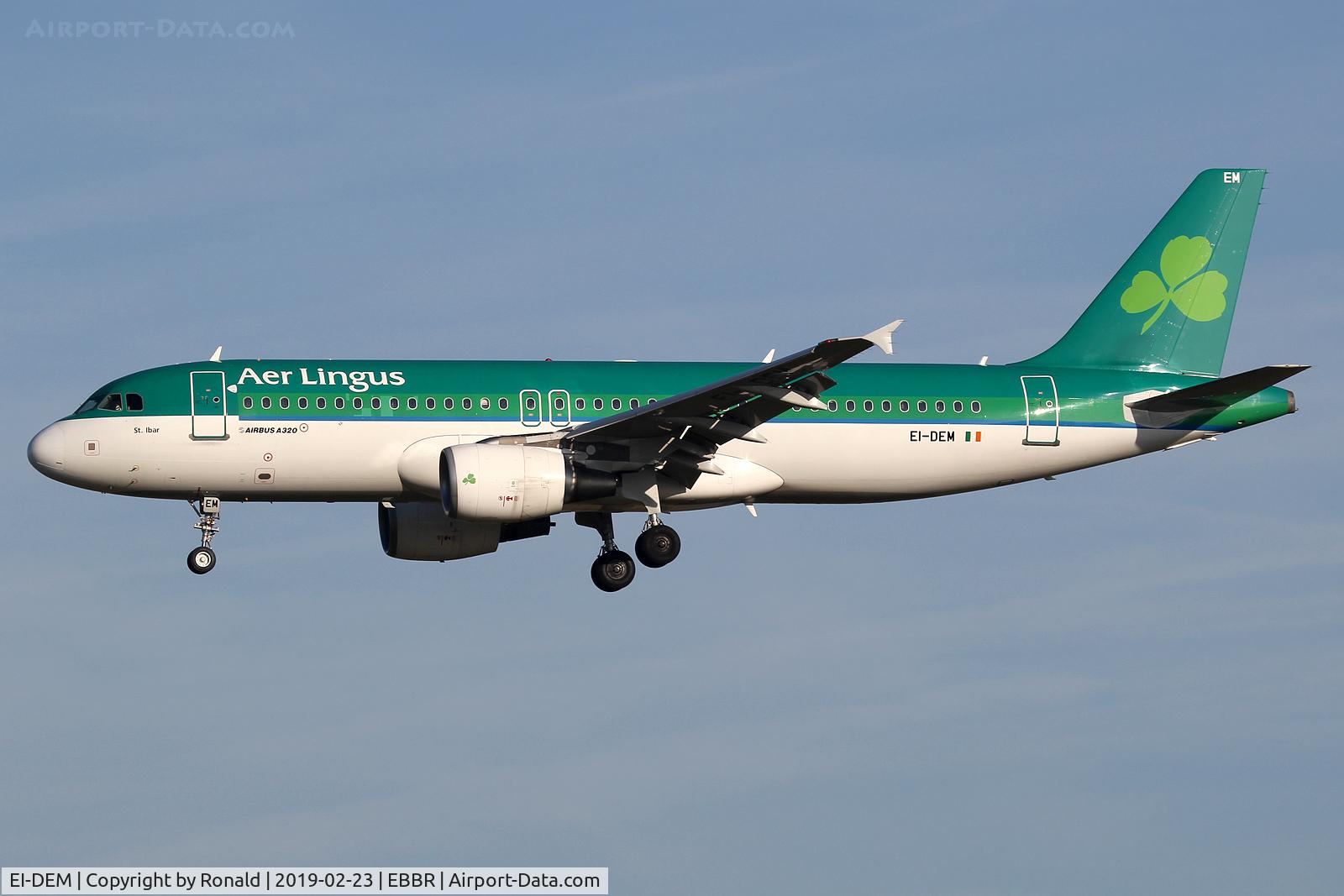 EI-DEM, 2005 Airbus A320-214 C/N 2411, at bru