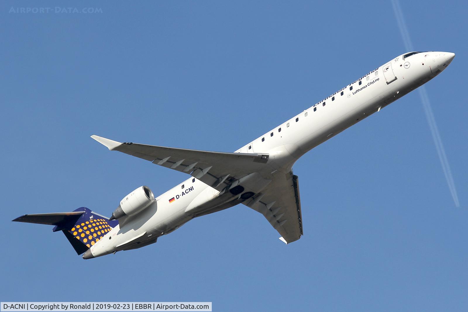 D-ACNI, 2009 Bombardier CRJ-900 NG (CL-600-2D24) C/N 15248, at bru