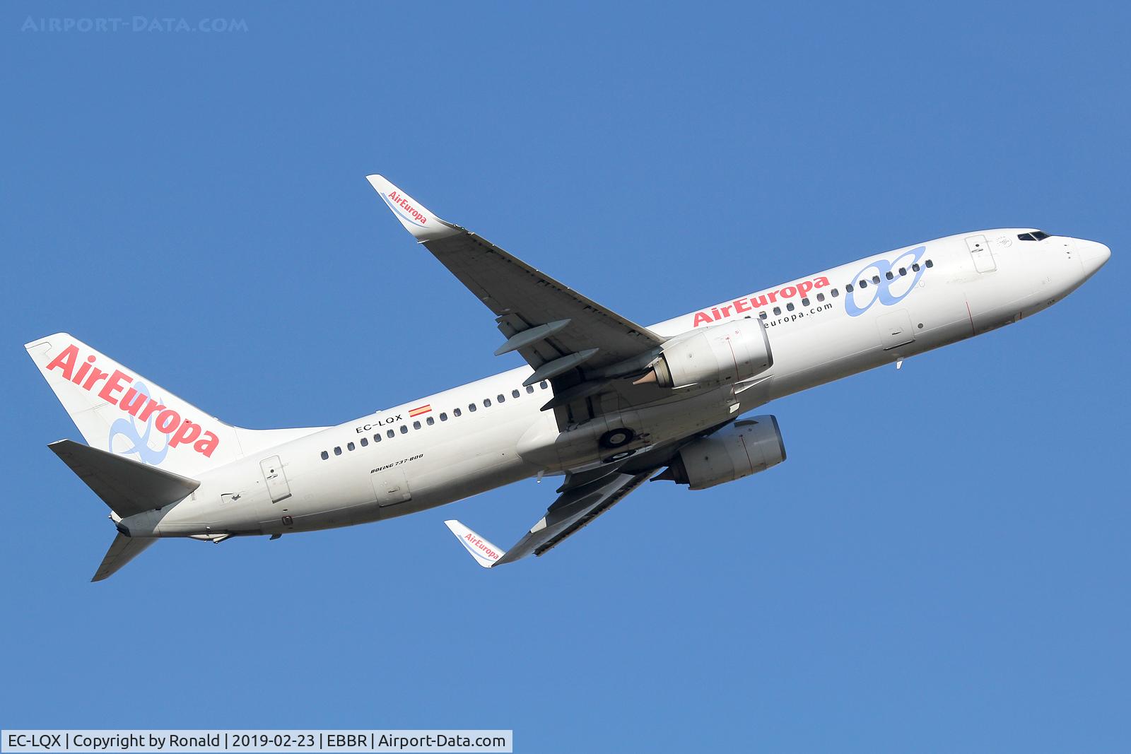EC-LQX, 2012 Boeing 737-85P C/N 36589, at bru