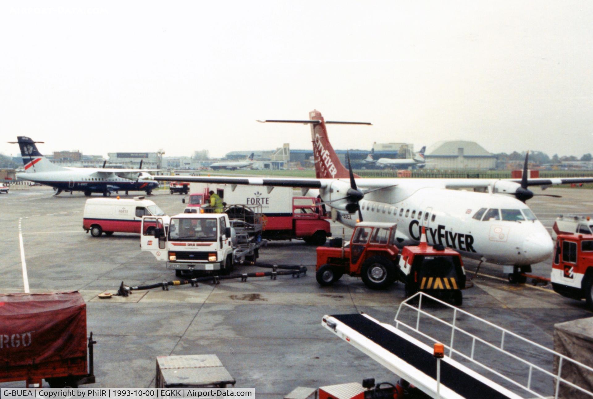 G-BUEA, 1991 ATR 42-320 C/N 268, G-BUEA 1992 ATR42-200 Cityflyer Express LGW