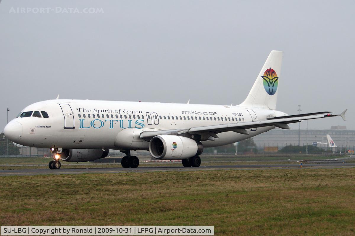 SU-LBG, 1997 Airbus A320-232 C/N 743, at cdg