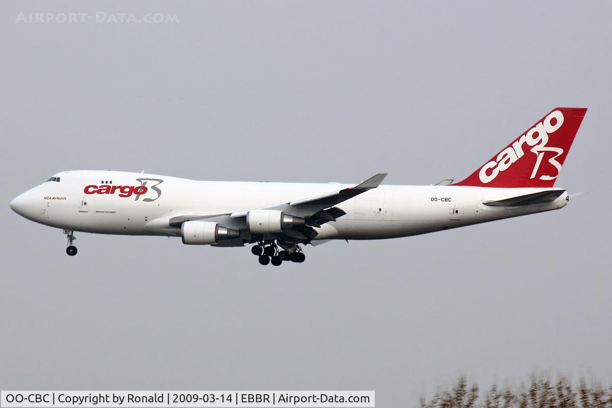 OO-CBC, 2008 Boeing 747-4KZF (SCD) C/N 36784, at bru