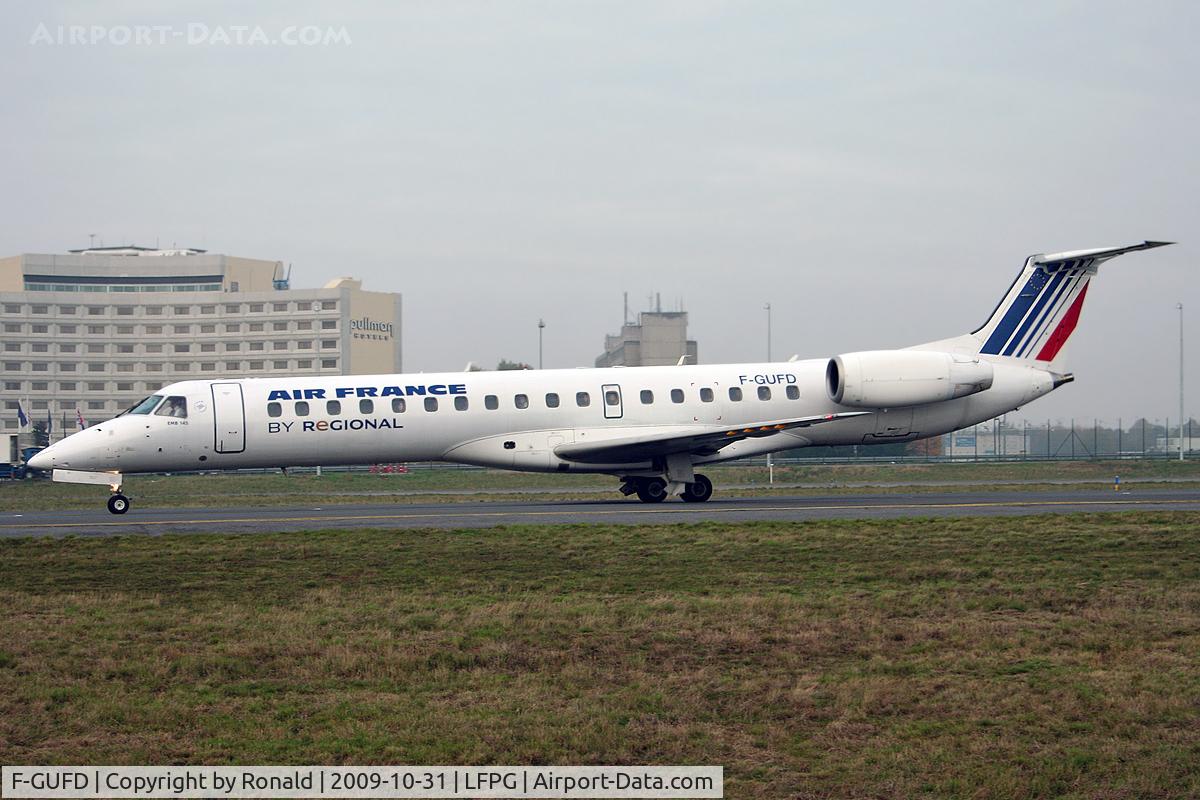 F-GUFD, 1999 Embraer ERJ-145LR (EMB-145LR) C/N 145197, at cdg