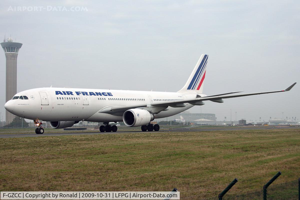 F-GZCC, 2002 Airbus A330-203 C/N 448, at cdg