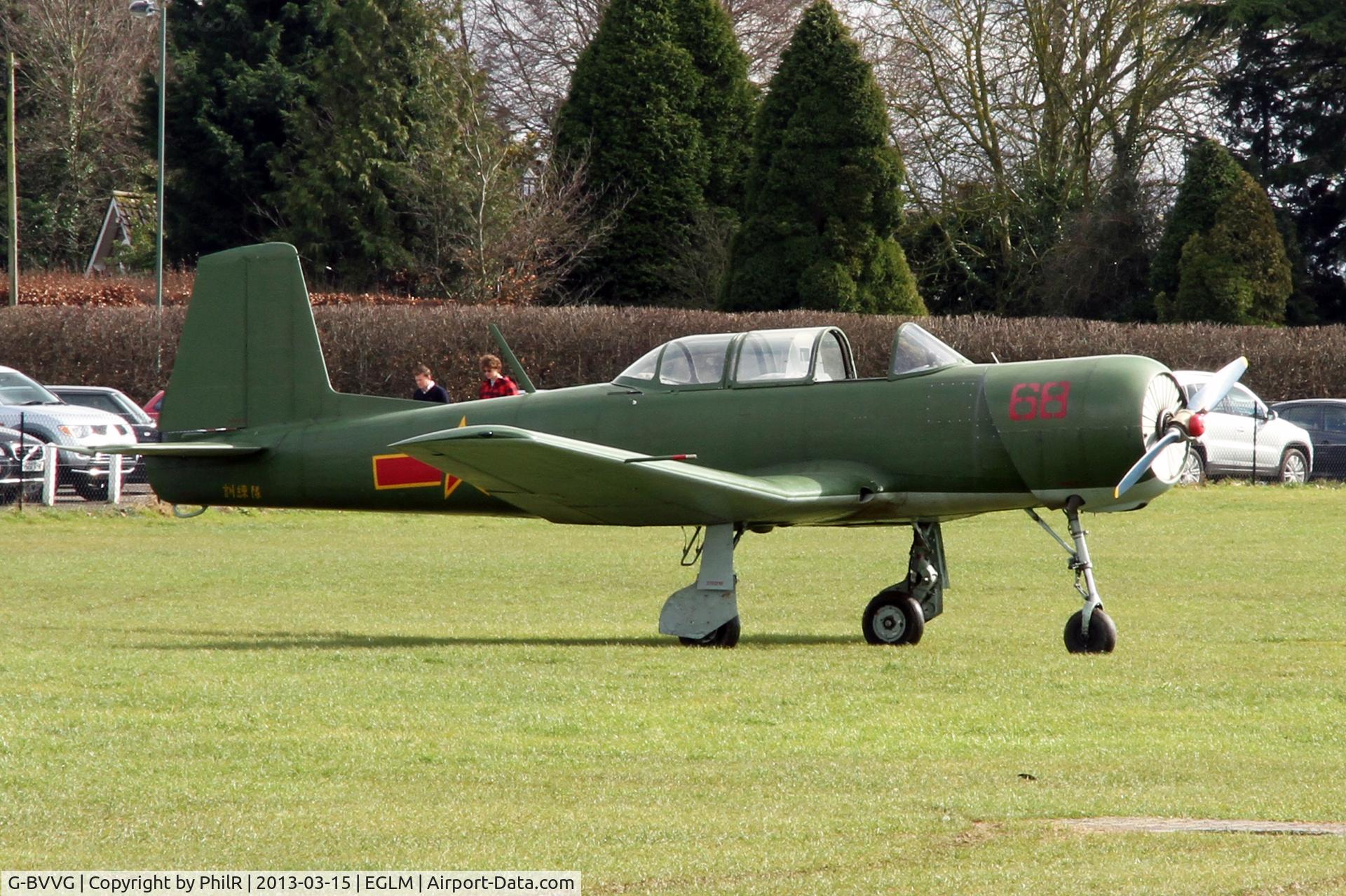 G-BVVG, 1966 Nanchang CJ-6A Chujiao C/N 2751219, G-BVVG 1966 Nanchang CJ-6A Chujiao White Waltham