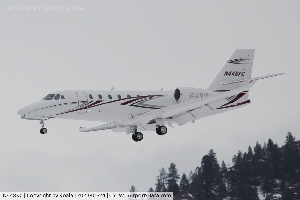 N448KC, 2019 Cessna 680 Citation Sovereign C/N 680-0301, Arrival from York (THV, PA).