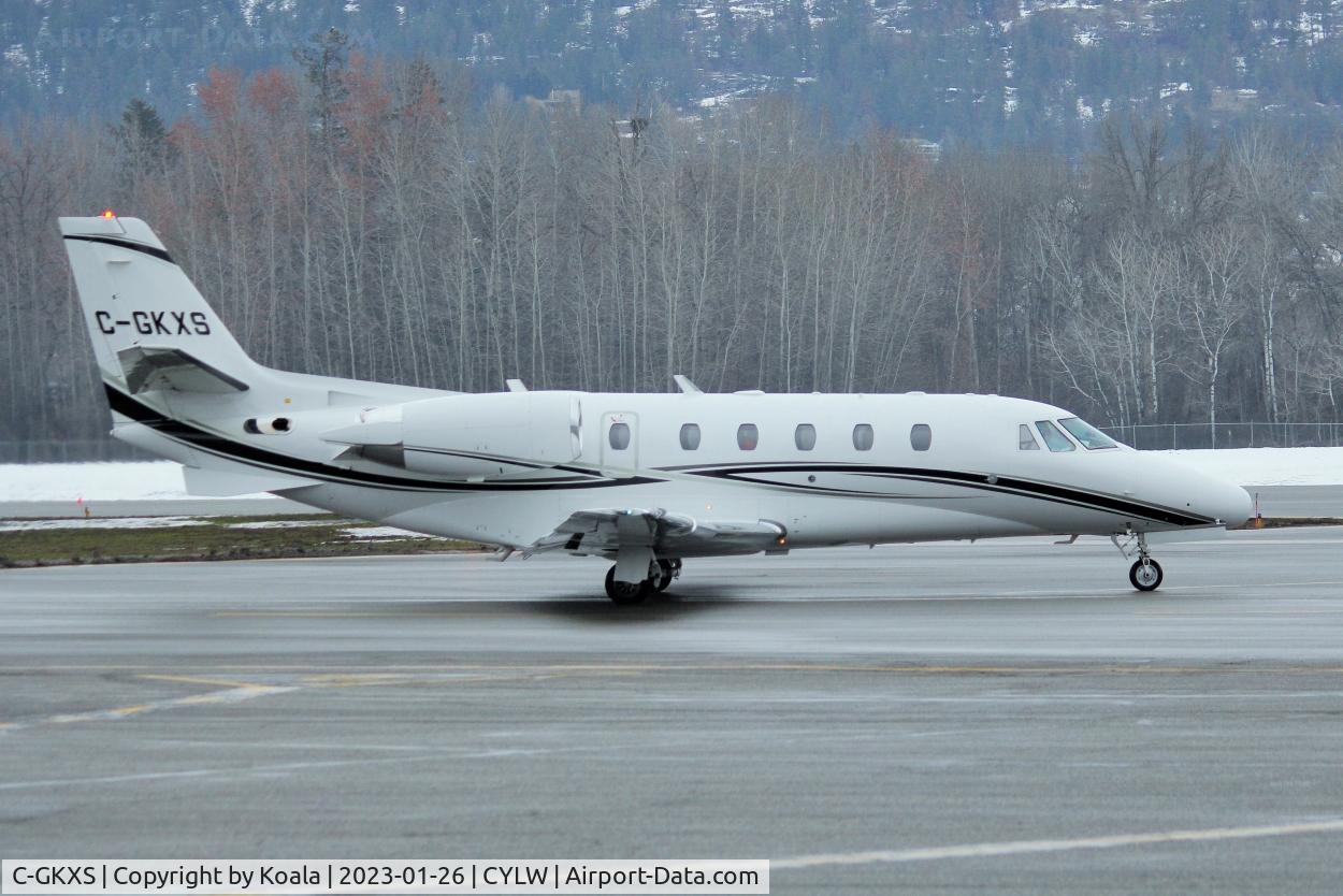 C-GKXS, 2001 Cessna 560XL Citation Excel C/N 560-5169, Departure to Seattle Boeing Field (BFI, WA),