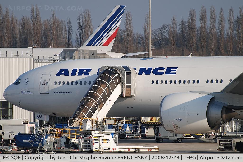 F-GSQF, 2004 Boeing 777-328/ER C/N 32849, Air France