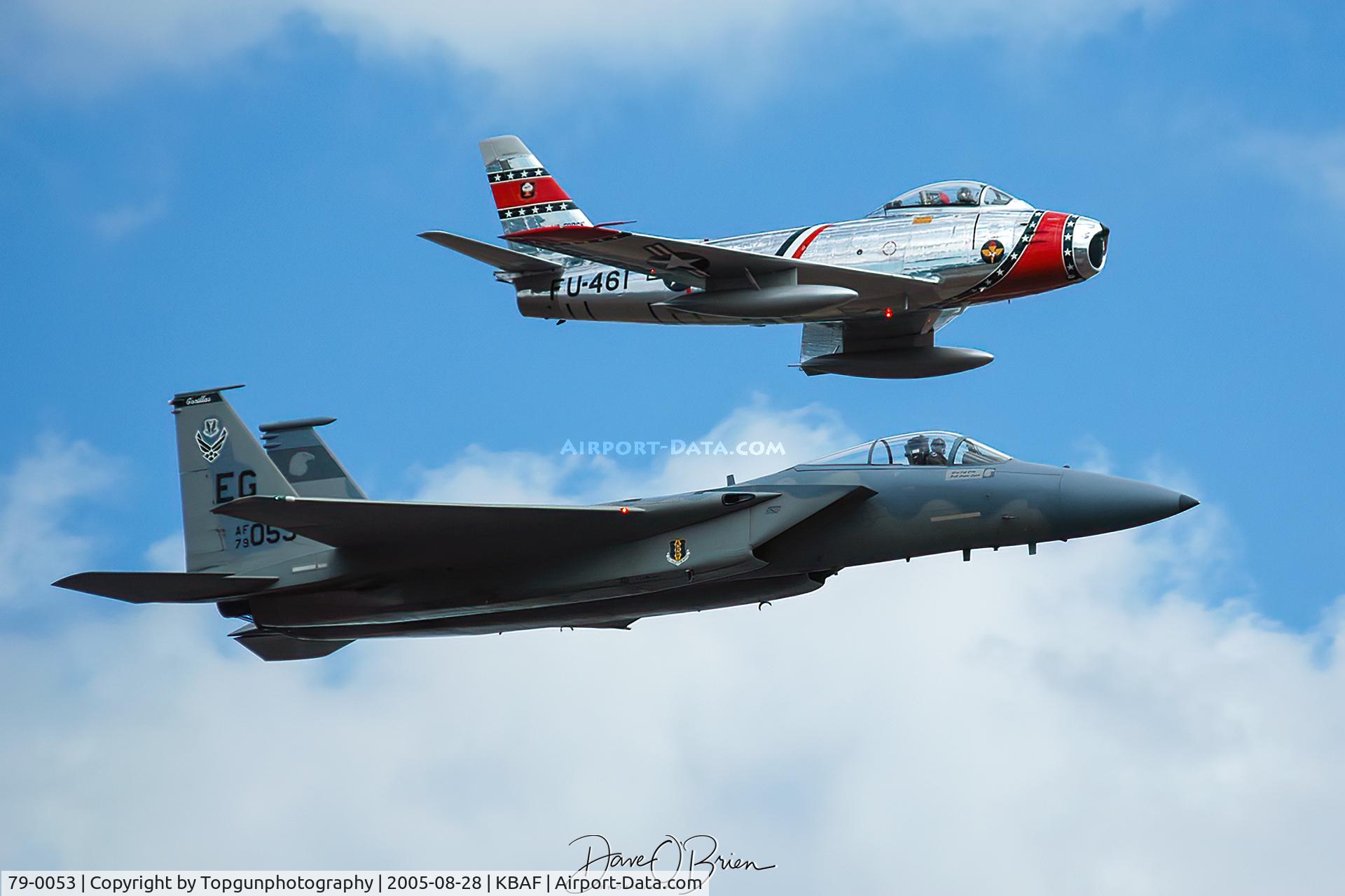 79-0053, 1979 McDonnell Douglas F-15C Eagle C/N 0597/C122, USAF Heritage Flight