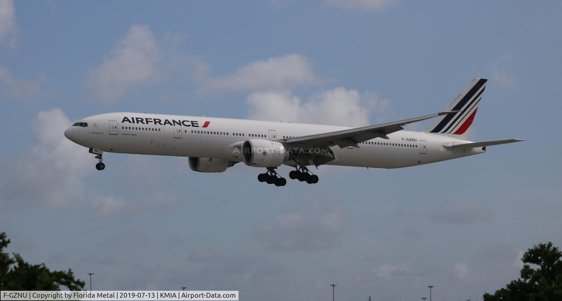 F-GZNU, 2016 Boeing 777-328/ER C/N 61701, Air France 773 zx