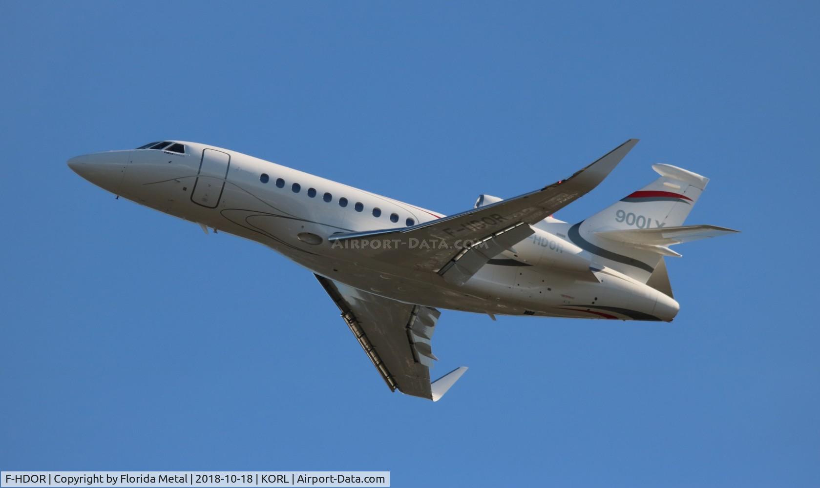 F-HDOR, 2018 Dassault Falcon 900EX C/N 309, Falcon 900EX zx