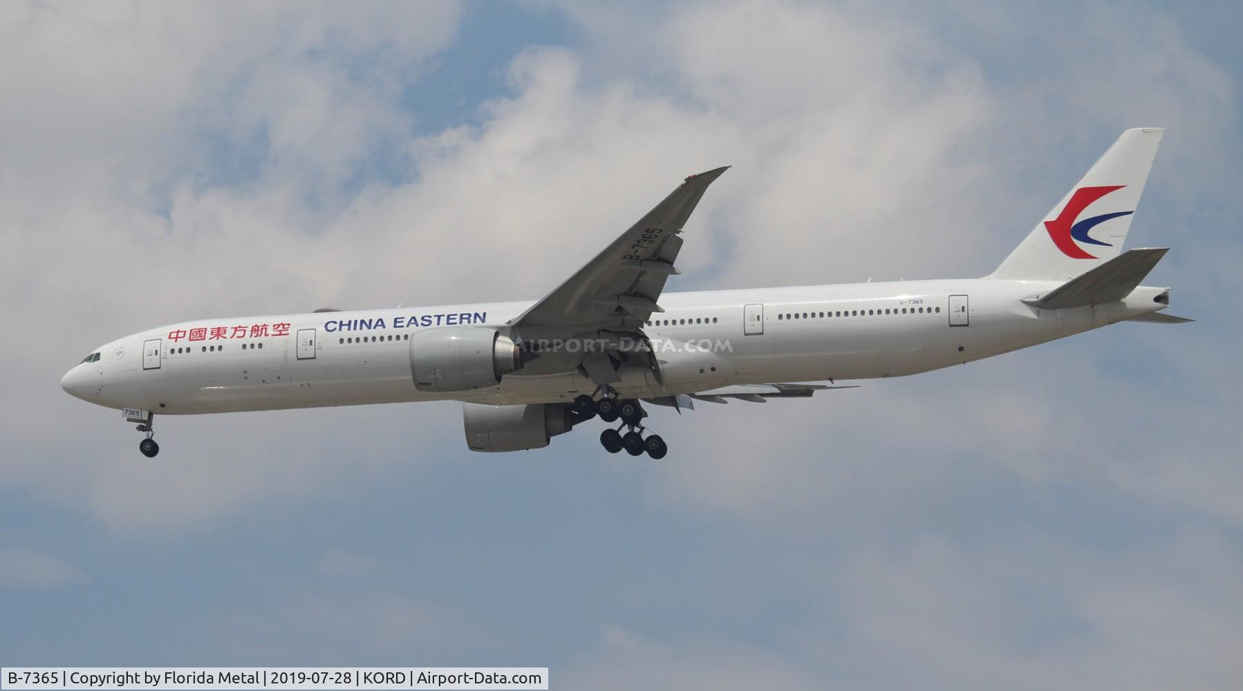 B-7365, 2016 Boeing 777-39P/ER C/N 43280, China Eastern 773 zx