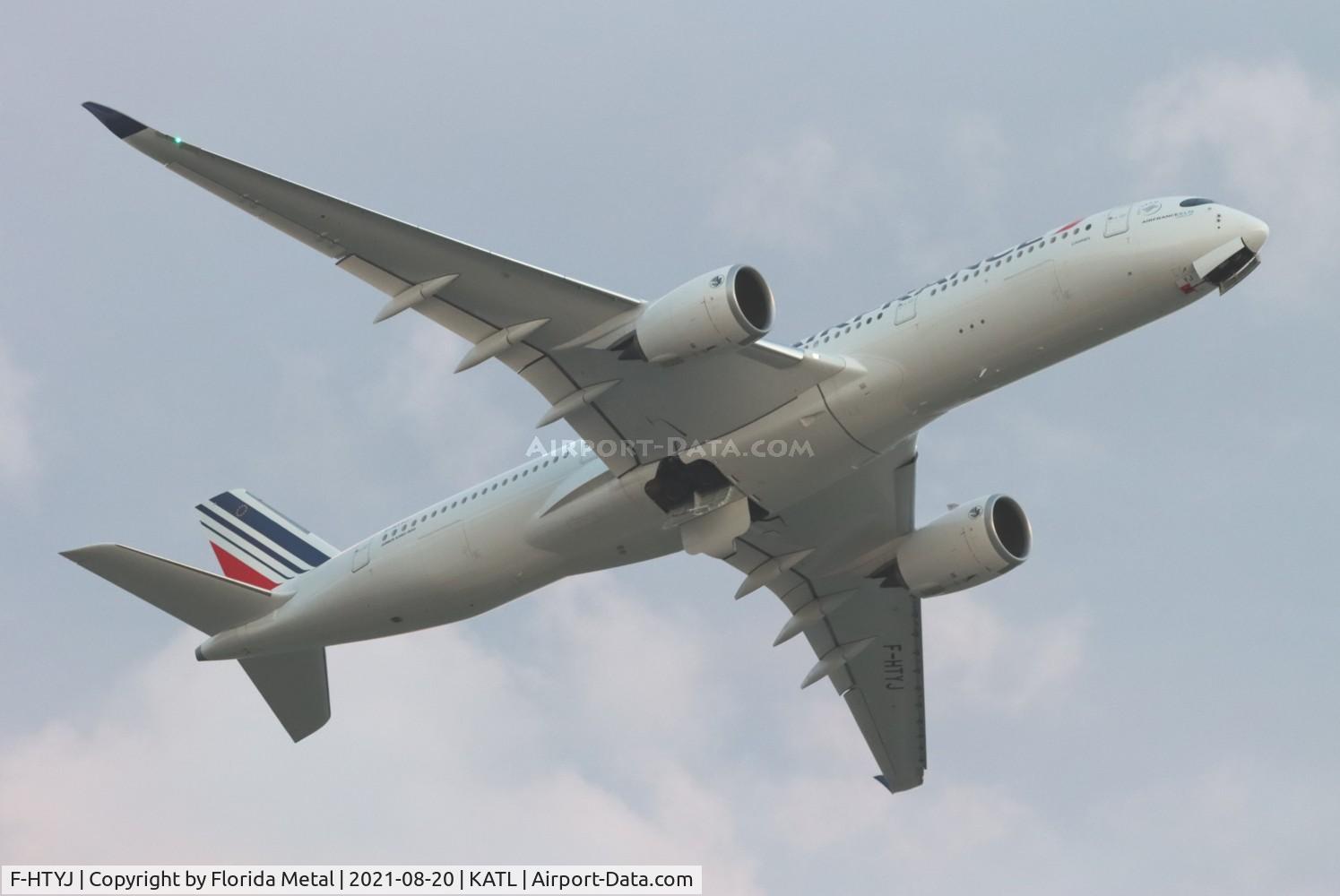 F-HTYJ, 2021 Airbus A350-941 C/N 500, Air France A359 zx