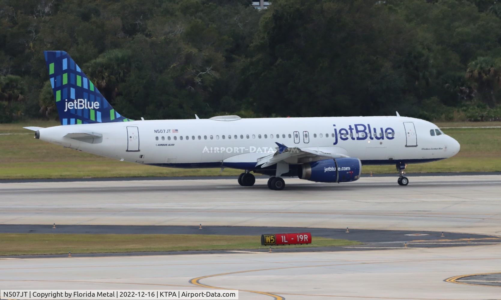 N507JT, 2000 Airbus A320-232 C/N 1240, TPA 2022