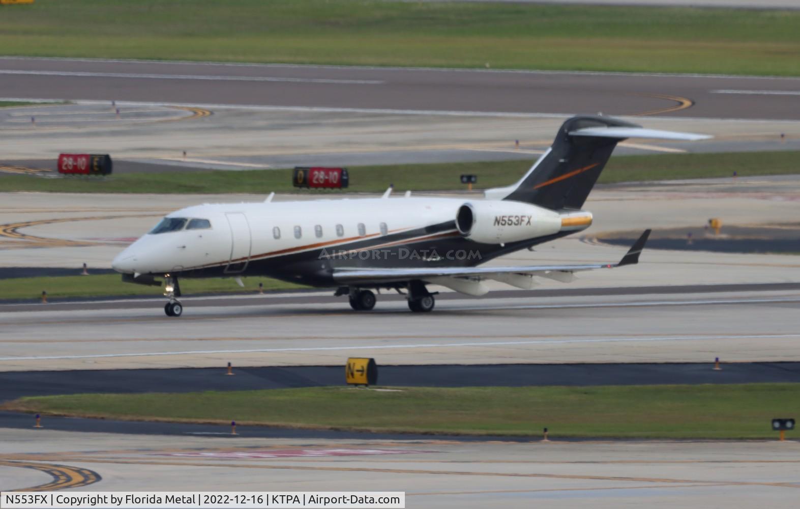 N553FX, 2008 Bombardier Challenger 300 (BD-100-1A10) C/N 20236, TPA 2022