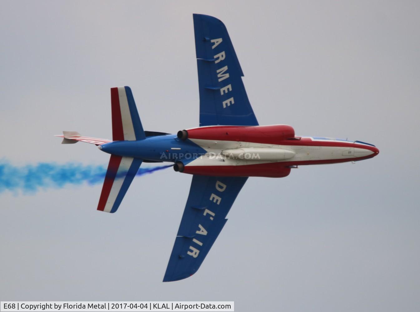 E68, Dassault-Dornier Alpha jet E C/N E68, Patrouille Acrobatique de France Alpha zx