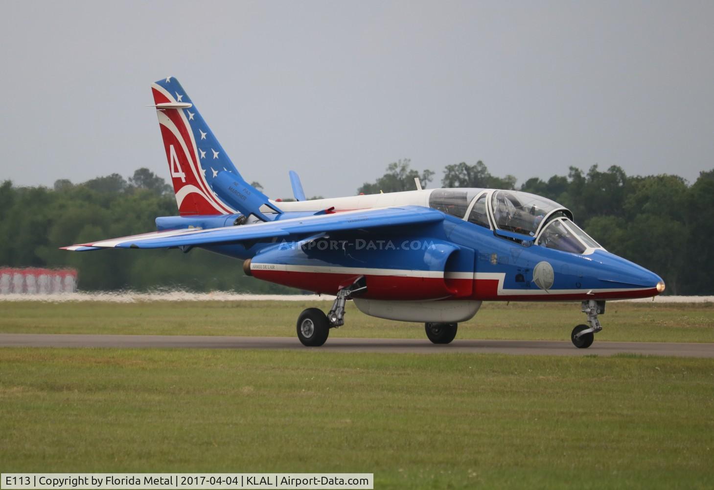 E113, Dassault-Dornier Alpha Jet E C/N E113, Patrouille Acrobatique de France Alpha zx